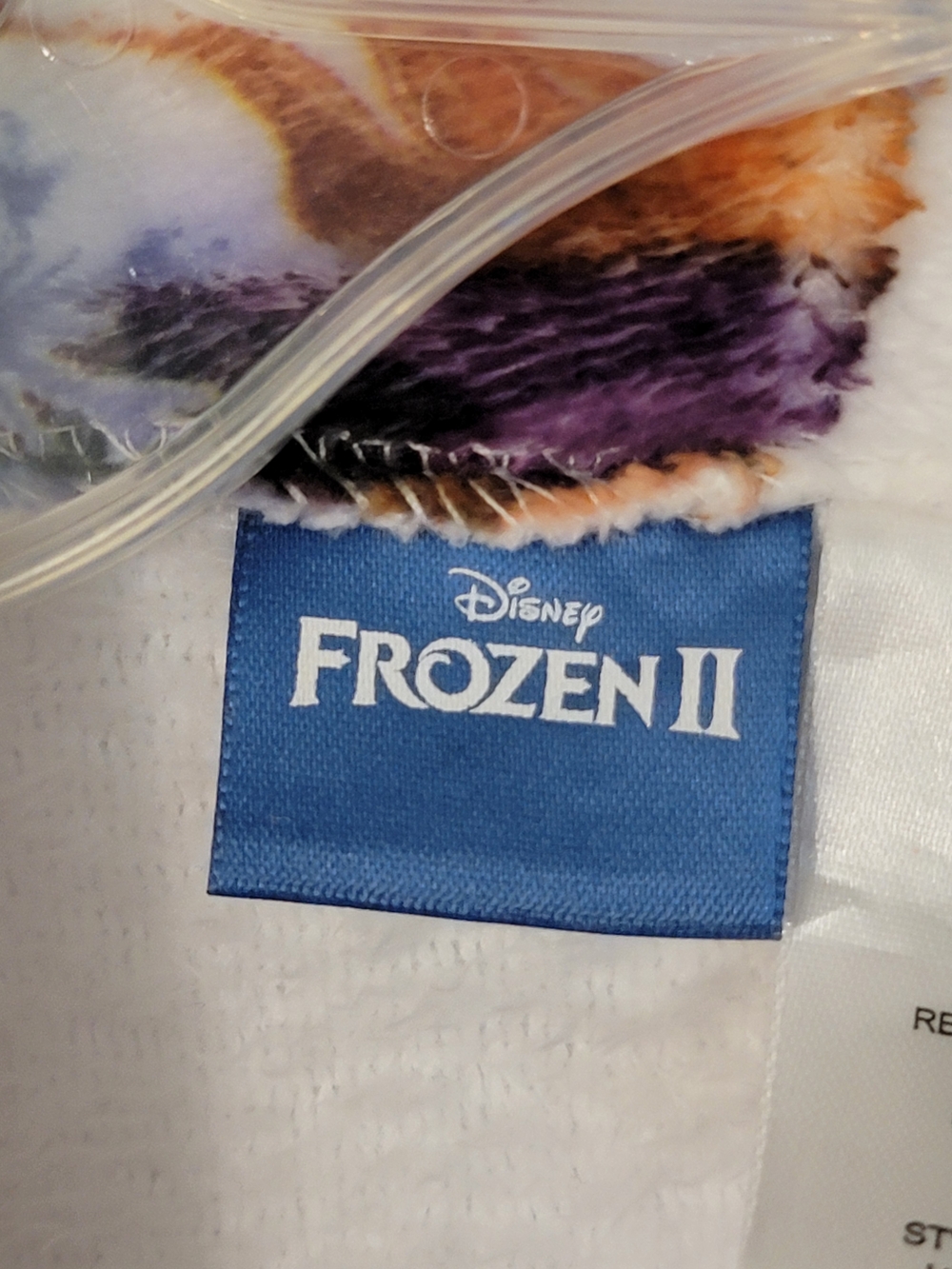 Disney Frozen II Plush Girls Robe Size 6-6x - Picture 2 of 9